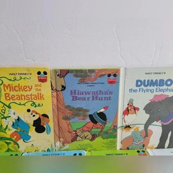 Disney's Wonderful World of Reading Set of 9 Vintage Children's Books - Picture 5 of 5